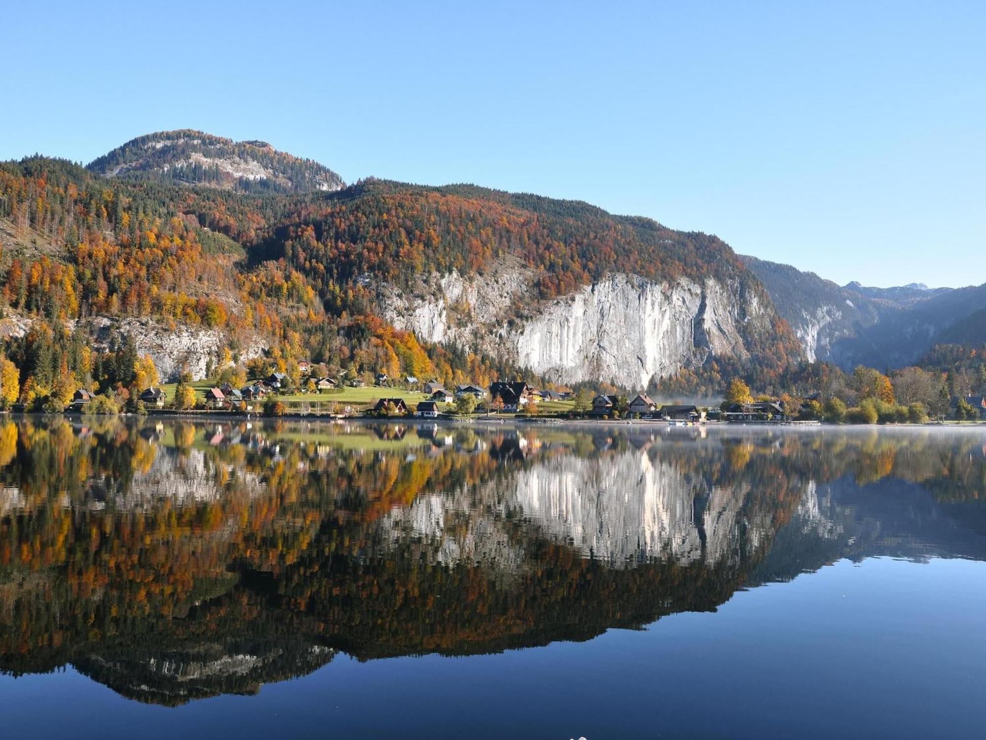 Exclusive Apartment With Sauna & Mountain Panorama Grundlsee Exterior photo