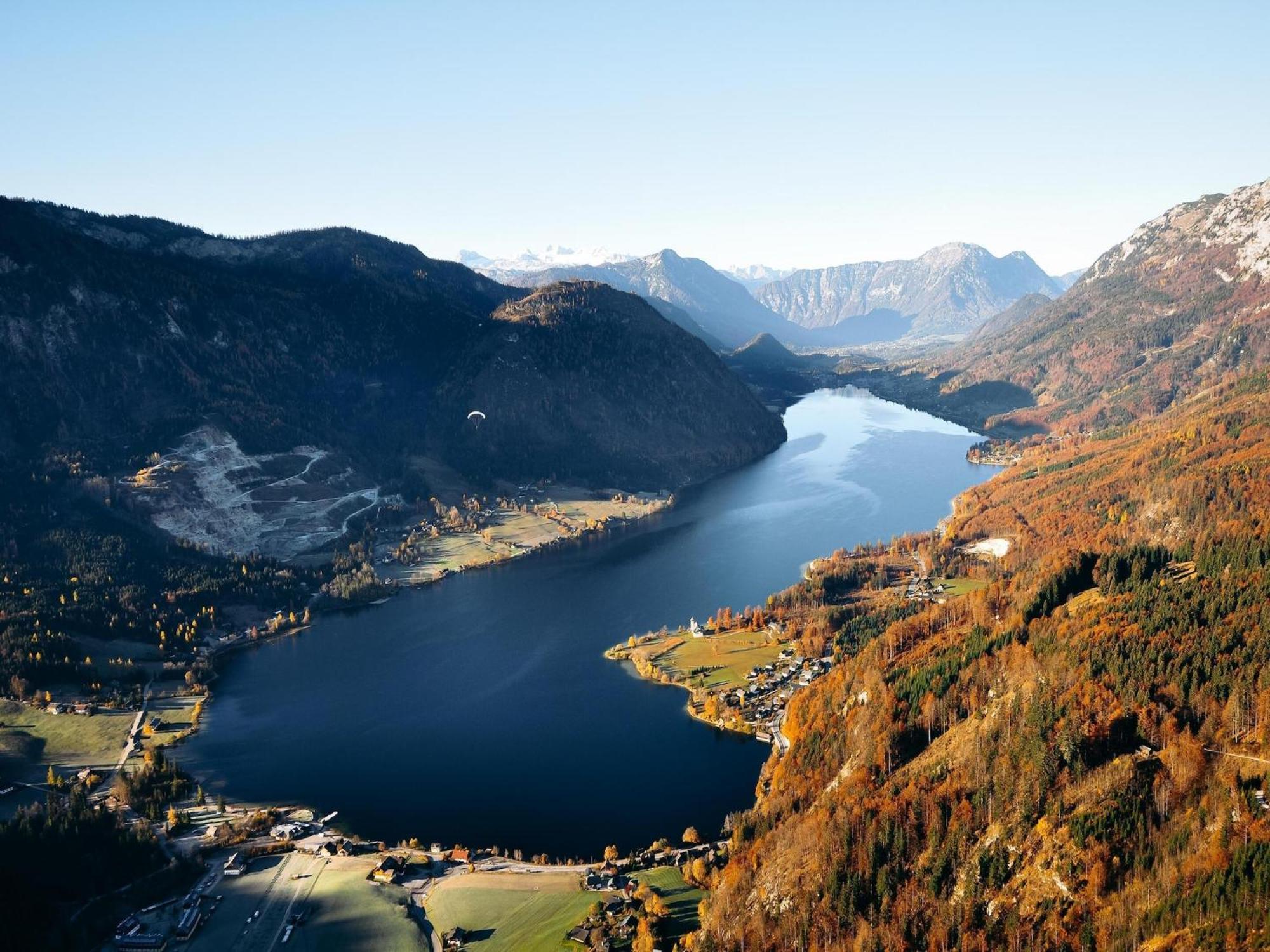 Exclusive Apartment With Sauna & Mountain Panorama Grundlsee Exterior photo